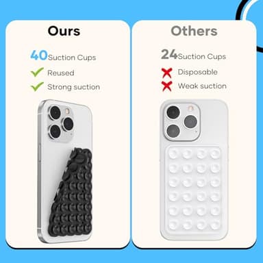 Silicone Suction Cup Phone Mount Double-Sided569 - Image 3