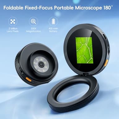 Coin Magnifying Glass, Portable Handheld Magnifying Glass with 3 Levels of Adjustable Light, Coin Magnifier with Light for Seniors Reading, Jewelry, Exploring, Inspection - Image 3