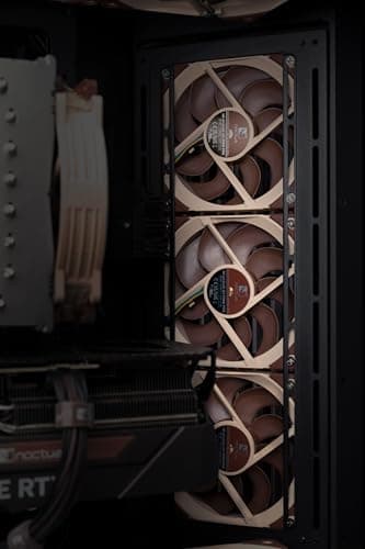 Noctua NF-A12x25 G2 PWM Sx2-PP, Dual Fan Set for Push-Pull and Side-by-Side Applications (Brown) - Image 5