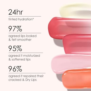CATKIN Lip Balm Color Tinted Lip Stain Ultra Hydrating Moistrurizer Chapstick with Vitamin E Nourishing For Cracked & Dry Lips 0.12 oz C06 Camellia - Image 3
