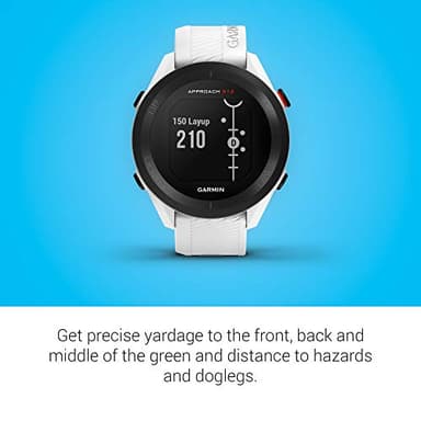 Garmin Approach S12, Easy-to-Use GPS Golf Watch, 42k+ Preloaded Courses, White, 010-02472-02 - Image 5