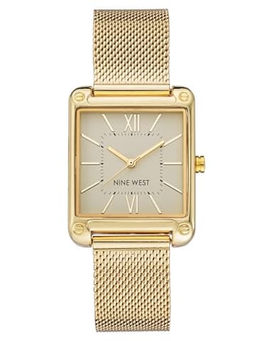 Nine West Women's Mesh Bracelet Watch - Image 1