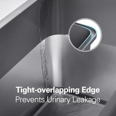 Zarler Stainless Steel Litter Box with Lid, 8” Deep Extra Large Cat Litter Boxes, XL Metal Litter Box for Big Cats with High Sided, Grey (Non-Sticky, Easy to Clean, Anti-Urine Leakage) - Image 4