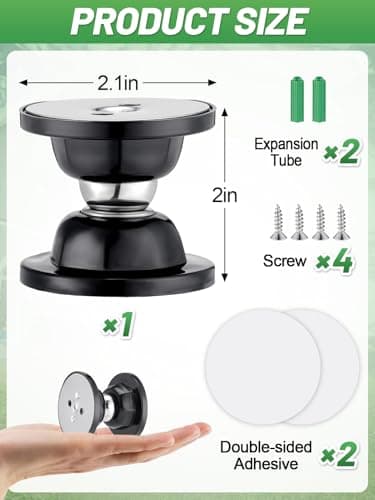 RV Magnetic Door Catch with Adhesives - Easy to Install Camper Trailer Door Holder, Sturdy Stopper for RV Accessories, 1 Pack - Image 7