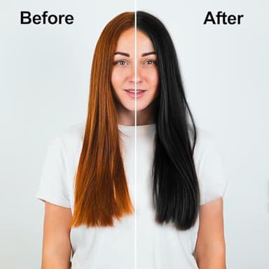 Agthyuve Hair Dye Shampoo 3 in 1, Black Hair Dye 16.9 FL Oz, Hair Shampoo, Semi-Permanent Hair Color Shampoo, Lasts 30 Days (Black) - Image 2