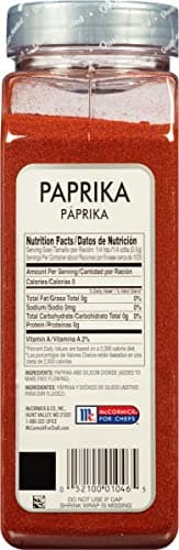 McCormick Culinary Paprika, 18 oz - One 18 Ounce Container of Sweet Paprika Seasoning, Perfect with Chicken, Pork, Beef Marinades and Dressings - Image 3
