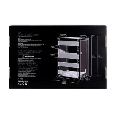 GeeekPi 8U Server Cabinet, 10 inch Server Rack for Network, Servers, Audio, and Video Equipment, DeskPi RackMate T1 Rackmount, 7.87 inch Depth - Image 14