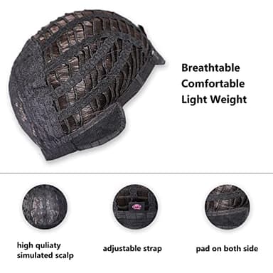 7JHH WIGS Light Pink Wig With Bang Straight Wig For Women Synthetic Neon Pink Wig Colorful Cosplay Wigs For Party And Daily Use(23" Light Pink - Image 7