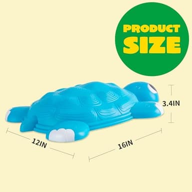 JOYIN Turtle Balance Stepping Stones, 6 Pcs Kids Turtle Jumping Stones Steps Stones Up to 265 Ibs, Toddler Obstacle Course Coordination Game Toys for Ages 3 Years and UP Indoor or Outdoor Play - Image 7
