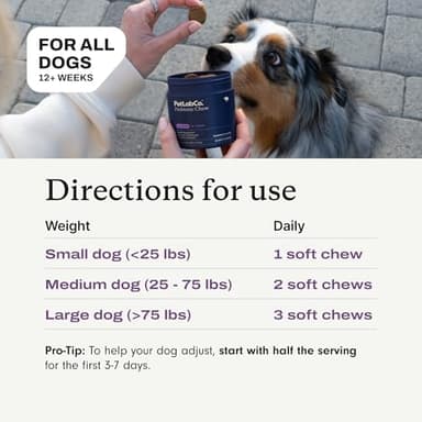 PetLab Co. Probiotics for Dogs, Support Gut Health, Occasional Diarrhea, Digestive Health & Seasonal Allergies - Salmon Flavor - Packaging May Vary - 30 Soft Chews - Image 8