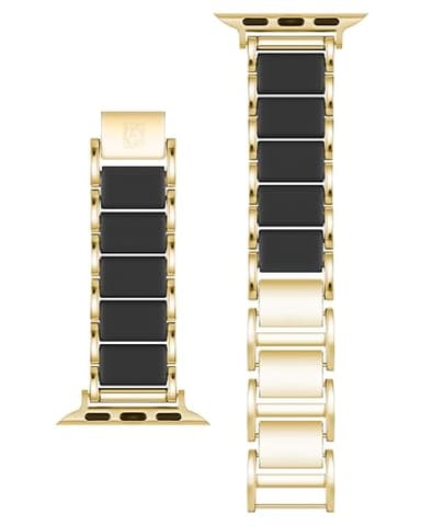 Anne Klein Silicone Fashion Bracelet for Apple Watch, Secure, Adjustable, Apple Watch Replacement Band, Fits Most Wrists - Image 3