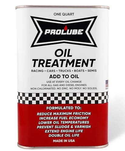 Prolube Oil Treatment - Engine Oil Additive for Gas & Diesel Engines - Reduces Wear, Noise, Vibration - Boosts Fuel Economy & Horsepower - Works on Transmissions & Differentials (1QT) - Image 1