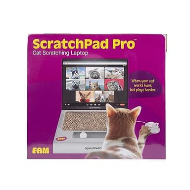 ScratchPad Pro — Cardboard Laptop Cat Scratcher, Interactive Cat Toys for Indoor Cats, Kitten Supplies and Cat Stuff by Relatable - Image 7