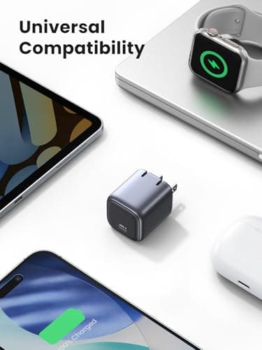 UGREEN 30W USB C Charger for iPhone 17, Nexode Foldable GaN PPS Compact Fast Wall Charger Block, USB-C Power Adapter for iPhone 17/16/15/14, Galaxy S25/S24/S23/S22 (Black) - Image 4