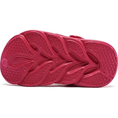 WOUEOI Kid's Girls Boys Clogs Garden Shoes Cartoon Slides Sandals Beach Slipper Children(N-Hot Pink,1.5 Little Kid) - Image 4