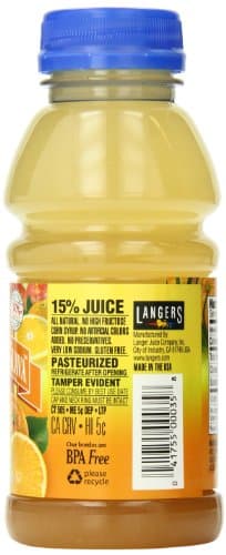 Langers Juice Cocktail, Pineapple Orange Guava, 10 Fl Oz (Pack of 12) - Image 4