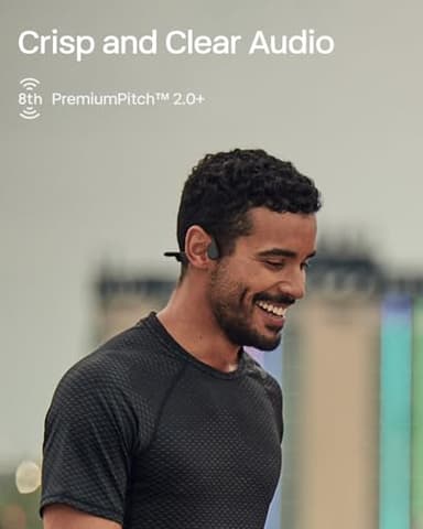 SHOKZ OpenRun Mini (AfterShokz Aeropex Mini) -Bone Conduction Open-Ear Bluetooth Sport Headphones - Waterproof Wireless Earphones for Workouts and Running - Built-in Mic, with Headband - Image 6