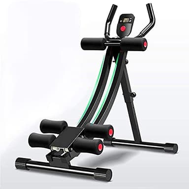 Fitlaya Fitness Core & Abdominal Trainers AB Workout Machine Home Gym Strength Training Ab Cruncher Foldable Fitness Equipment (red01) - Image 2