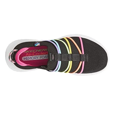 Skechers Unisex-child Ultra Flex 3.0, Black/Multi, 4.5 Big Kid - Image 3