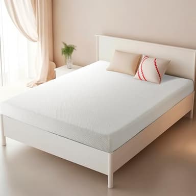 Planet Sleepings 6 Inch Twin Memory Foam Mattress for Cool Sleep Medium Firm Feel Zoned Pressure Relief Certified Safe Foams Removable Cover Bed in A Box - Image 6