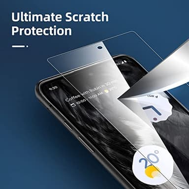 NEW'C 3 Pack Designed for Google Pixel 7 Screen Protector Tempered Glass,Case Friendly Anti Scratch, Bubble Free, Ultra Resistant - Image 4