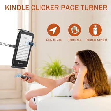 Remote Control Page Turner for Kindle Paperwhite.Kindle Clicker Page Turner for Kindle Oasis Kobo Device.Ebook Readers & Accessories - Image 5