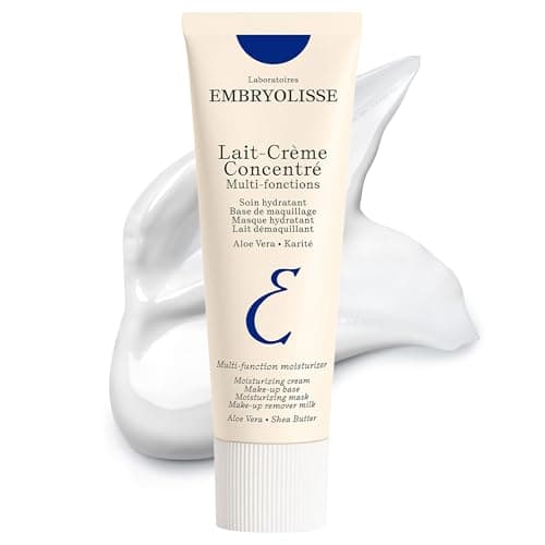 Embryolisse Lait-Crème Concentré Multifunction Daily Moisturizer, Makeup Primer, and Makeup Remover. French Face Cream With Shea Butter & Aloe Vera, Suitable for All Skin Types, 2.54 Fl Oz - Image 1