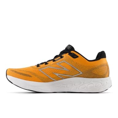 New Balance Men's Fresh Foam 680 V8 Running Shoe, Sizzle/Black/Dark Silver Metallic, 10 X-Wide - Image 2