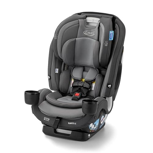 Graco SlimFit3 LX 3-in-1 Slim Car Seat, Rear Facing, Forward Facing to Highback Booster Car Seat, Kunningham - Image 1