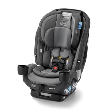 Graco SlimFit3 LX 3-in-1 Slim Car Seat, Rear Facing, Forward Facing to Highback Booster Car Seat, Kunningham - Image 1
