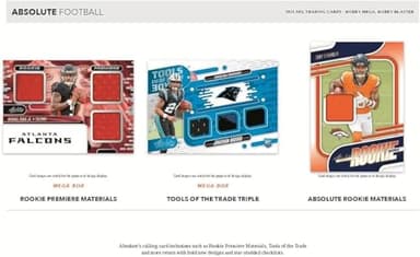 2024 Panini Absolute Football 6-Pack Blaster Trading Card Box (Jayden Daniels, Drake Maye, Bo Nix, Caleb Williams Possible Rookies) - Image 4