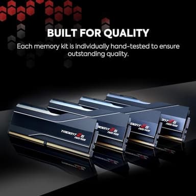 G.SKILL Trident Z5 Neo RGB Series DDR5 RAM (AMD Expo & Intel XMP 3.0) 64GB (2x32GB) 6000MT/s CL36-36-36-96 1.35V Desktop Computer Memory U-DIMM - Matte Black (F5-6000J3636F32GX2-TZ5NR - Image 6