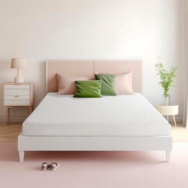Planet Sleepings 6 Inch Twin Memory Foam Mattress for Cool Sleep Medium Firm Feel Zoned Pressure Relief Certified Safe Foams Removable Cover Bed in A Box - Image 5
