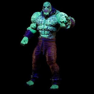 McFarlane Toys - DC Multiverse Killer Croc (Batman: Arkham Asylum) Glow in The Dark Edition Mega Figure Gold Label, Amazon Exclusive - Image 4