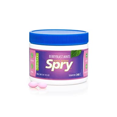 Spry Berry Blast Xylitol Mints, Sugar-Free Candy for Oral Health, Dry Mouth, Saliva Production, Bad Breath, 240 Pieces (Pack of 1) - Image 5