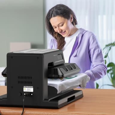 Benazcap Auto Heat Press Machine for T Shirts-Auto-Release 15x15 Heat Press - Rapid Heating, Even Heat Distribution, Ideal for HTV, Sublimation, Heat Transfer Projects - Image 7