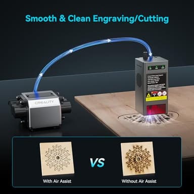 Falcon2 Pro 40W Enclosed Laser Engraver with Air Assist, Pilot Technology, Built-in Camera, Class 1 Laser Cutter and Engraver Machine for Wood, Metal, Batch Prodcuction, Engraving Area 400 * 415mm - Image 7