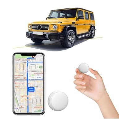 No Subscription Vehicle GPS Tracker Portable Car GPS Tracker Mini Magnetic GPS Device Full Coverage Pinpoint Vehicle Location Elderly Children Pets No SIM Card - Image 1
