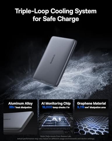 Baseus Picogo Magsafe Portable Charger, Qi2 Certified 0.5" Ultra Slim 15W Wireless Power Bank, 10000mAh 27W Fast Charging Magnetic Battery Pack with USB-C for iPhone 17/16/15/14/13/12 Series Only - Image 3
