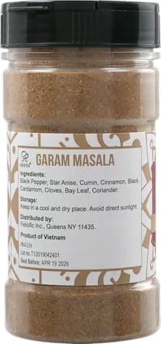 Soeos Garam Masala, 3.2 oz (90g), Garam Masala Spice Powder, All Natural, Vegan, No Colors, Kosher, Indian 8-Spice Blend, Masala Seasoning - Image 9