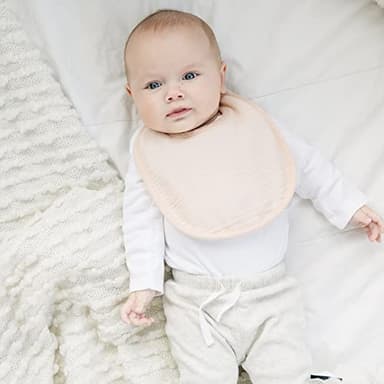 Konssy Muslin Baby Bibs 8 Pack Baby Bandana Drool Bibs Cotton for Unisex Boys and Girls, Soft Absorbent Set for Teething and Drooling - Image 6