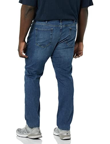 Amazon Essentials Skinny Jeans for Men - High Stretch Denim, Comfortable Fit, Skinny-fit Style, Medium Wash, 34W x 33L - Image 4