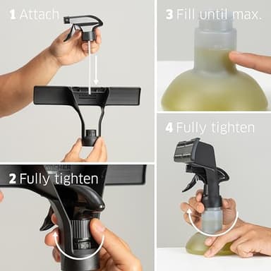 Kärcher WV 1 Plus Black Edition Window Vacuum Squeegee - for Showers, Mirrors, Glass, & Countertops - 10 in. Squeegee Blade - Image 6