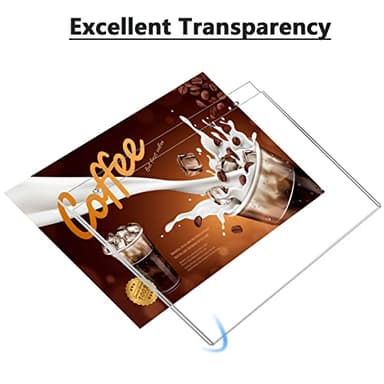 MaxGear Wall Mount Sign Holder 11 x 17 Inch, Clear Plastic Picture Frames with Mounting Screws, Door Sign Holders and Document Display Frame for Home, Office, Store, Landscape, 6 Pack - Image 4