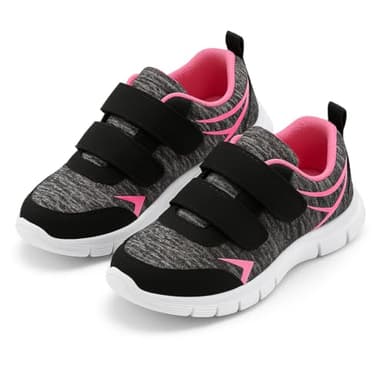Bless Children Toddler Sneakers – Wide Toe Box Barefoot Shoes for Boys & Girls, Breathable Mesh, Lightweight Non-Slip Walking & Running Shoes,Black1201.Size 8 - Image 3