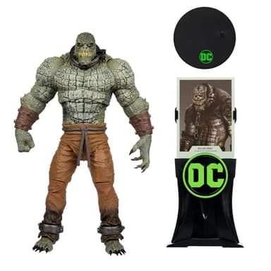 McFarlane Toys - DC Multiverse Killer Croc (Batman: Arkham Asylum) Glow in The Dark Edition Mega Figure Gold Label, Amazon Exclusive - Image 5