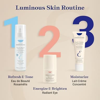 Embryolisse Lait-Crème Concentré, Multifunction Daily Face Moisturizer and Makeup Primer, Suitable for All Skin Types. French Face Cream With Shea Butter & Aloe Vera. Travel Size - Image 6