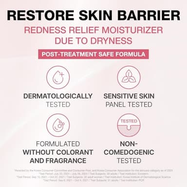 Physiogel Redness Reducing Cream – Ceramide Moisturizer for Dry, Sensitive & Redness-Prone Skin, Repairs Skin Barrier, Dermatologist-Tested, Fragrance-Free, Korean Skincare, 1.69 fl oz - Image 5
