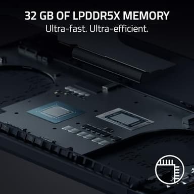 Razer Blade 14 (2025) Gaming Laptop: NVIDIA GeForce RTX 5070 - AMD Ryzen AI 9 365 CPU - 3K 120Hz OLED Display - 32GB LPDDR5X RAM - 1TB SSD - Thin & Lightweight - Chroma RGB - Windows - Black - Image 7