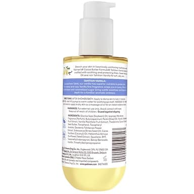 Palmer's Cocoa Butter Formula Body Oil, Moisture Drenching Tahitian Vanilla, 6.5 Oz, 72Hr Hydration with Shea Butter & Vitamin E for Softer Skin, Protects & Soothes Dryness, Dermatologist Approved - Image 10